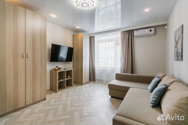 

1-к. квартира, 45 м², 2 кровати