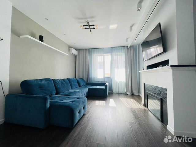 

2-к. квартира, 77 м², 2 кровати
