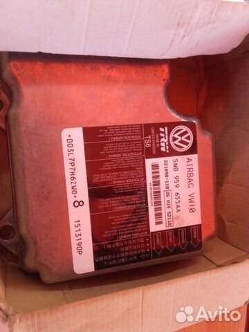 VW passat B6 блок управления эйрбек