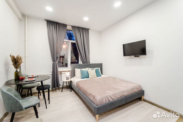 

Квартира-студия, 20 м², 2 кровати
