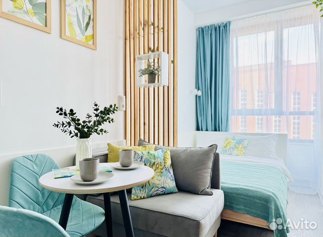 

Квартира-студия, 19 м², 2 кровати