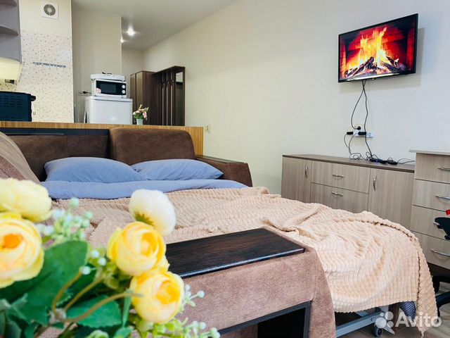 

Квартира-студия, 30 м², 1 кровать