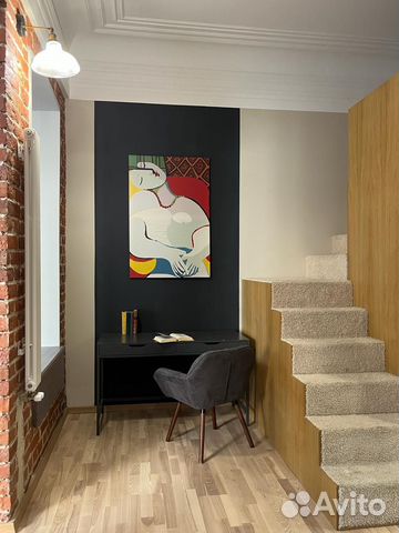 

Квартира-студия, 50 м², 2 кровати