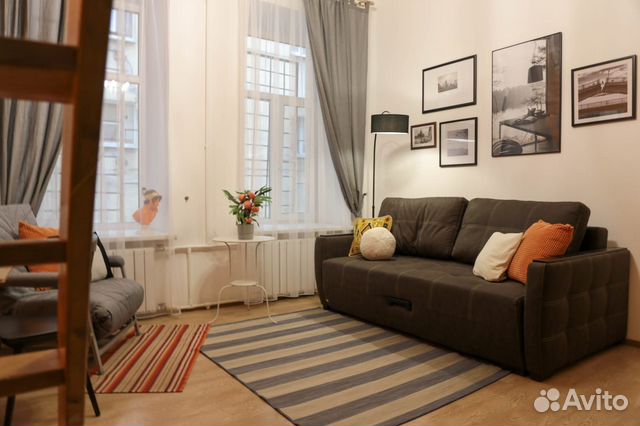 

Квартира-студия, 34 м², 3 кровати