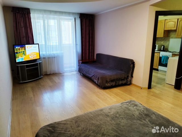 

1-к. квартира, 40 м², 2 кровати