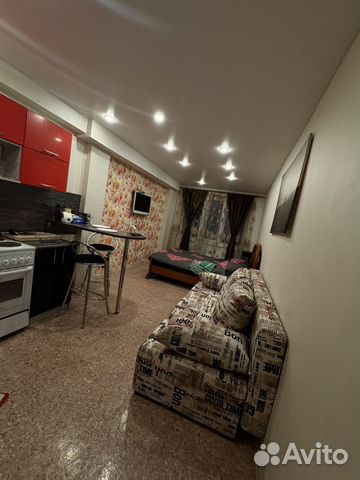 

Квартира-студия, 30 м², 2 кровати