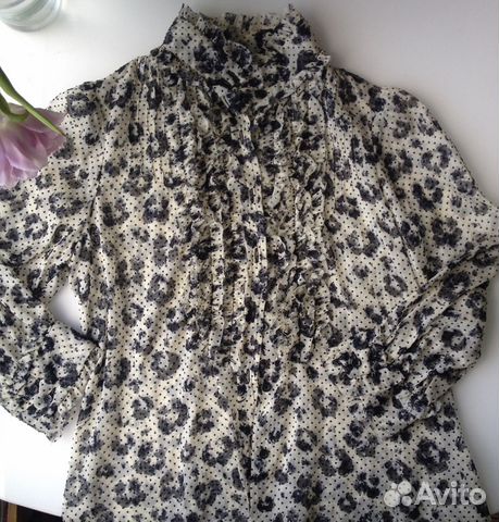 Блузка Zara шёлк новая Блузка Zara шёлк новая