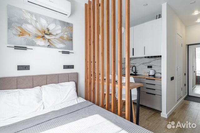 

Квартира-студия, 17 м², 1 кровать