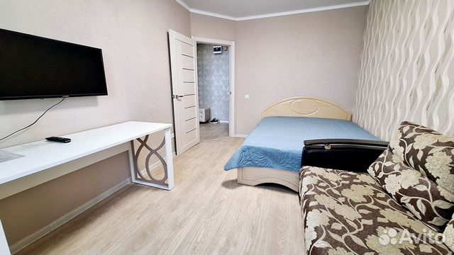 

1-к. квартира, 42 м², 2 кровати