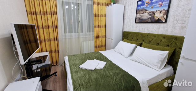 

1-к. квартира, 37 м², 2 кровати