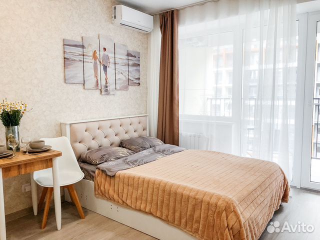 

Квартира-студия, 24 м², 1 кровать