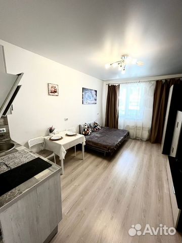 

Квартира-студия, 25 м², 2 кровати