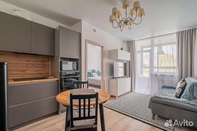 

1-к. квартира, 39 м², 2 кровати
