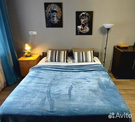 

1-к. квартира, 34 м², 2 кровати
