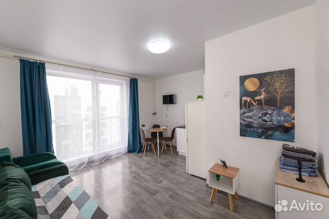 

Квартира-студия, 26 м², 2 кровати