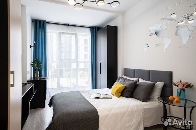 

Квартира-студия, 21 м², 2 кровати