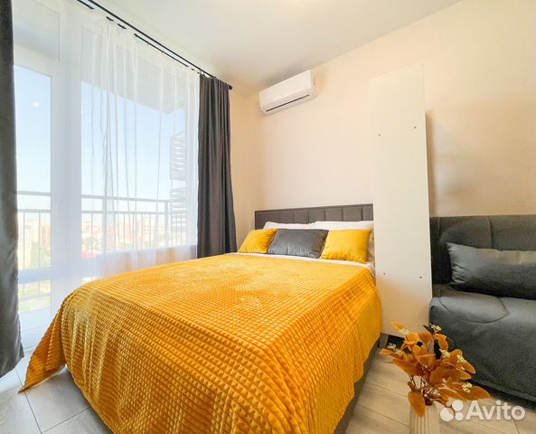 

Квартира-студия, 42 м², 2 кровати