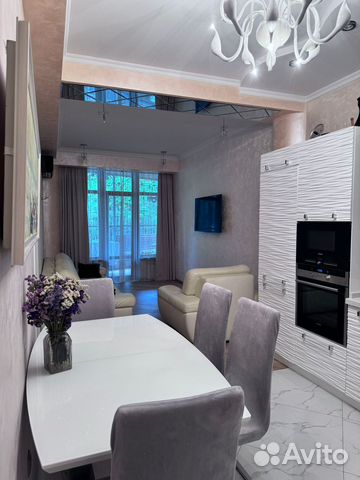 

1-к. квартира, 65 м², 2 кровати