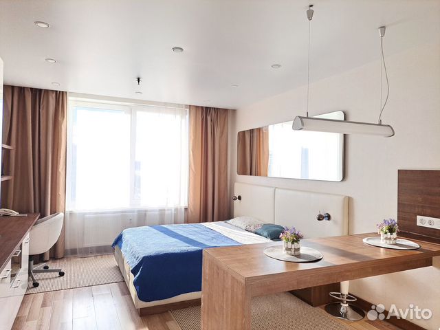 

Квартира-студия, 27,5 м², 1 кровать