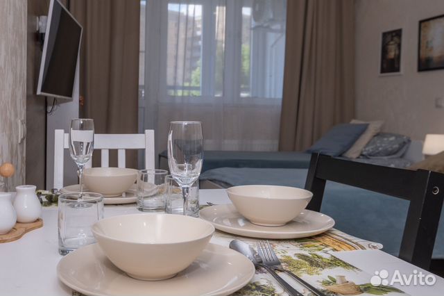 

Квартира-студия, 30 м², 3 кровати