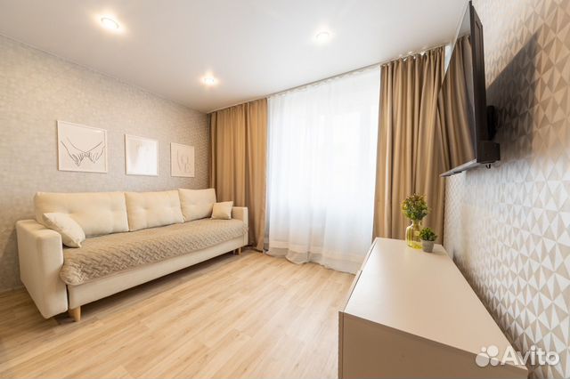 

1-к. квартира, 38,5 м², 2 кровати