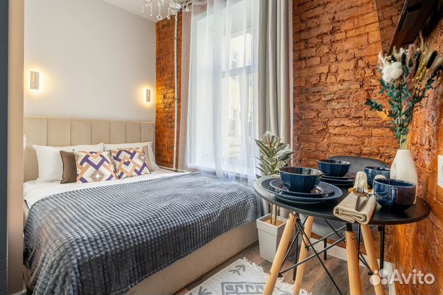 

Квартира-студия, 12 м², 1 кровать