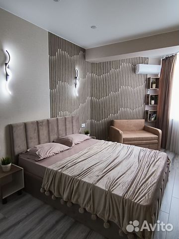 

Квартира-студия, 25 м², 2 кровати