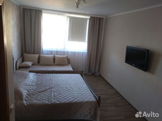 

1-к. квартира, 38 м², 2 кровати