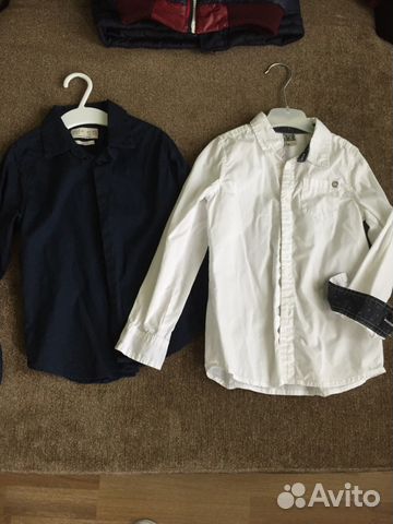 Детские вещи. Рубашки размер 98 Детские вещи. Рубашки размер 98