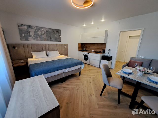 

Квартира-студия, 32 м², 2 кровати