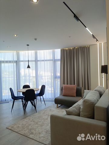 

1-к. квартира, 55 м², 2 кровати