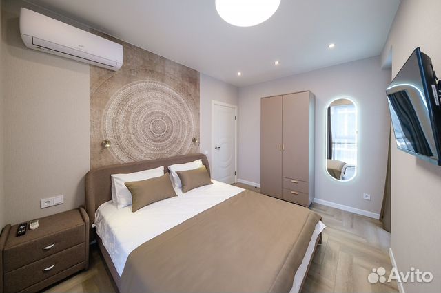

1-к. квартира, 40 м², 2 кровати