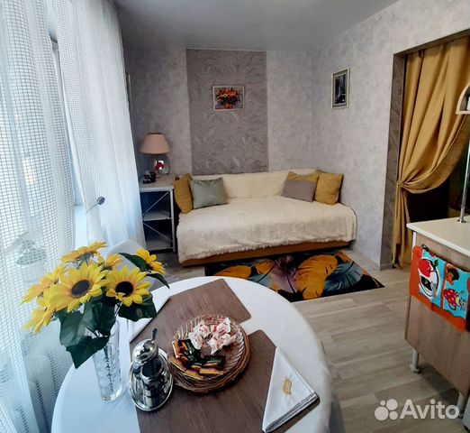 

Квартира-студия, 17 м², 1 кровать