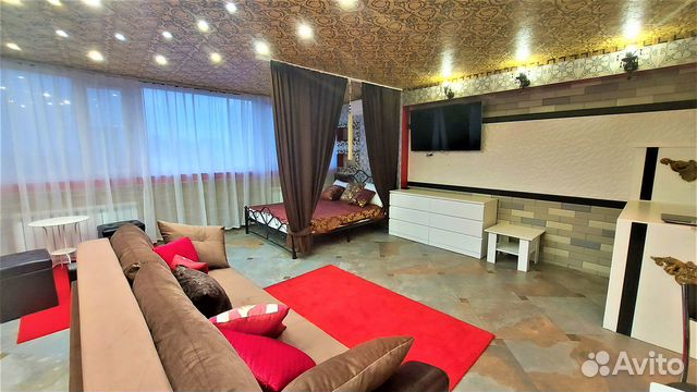 

Квартира-студия, 42 м², 2 кровати