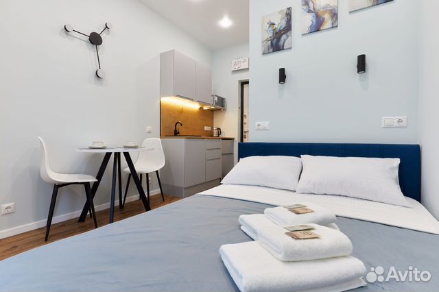 

Квартира-студия, 15 м², 1 кровать