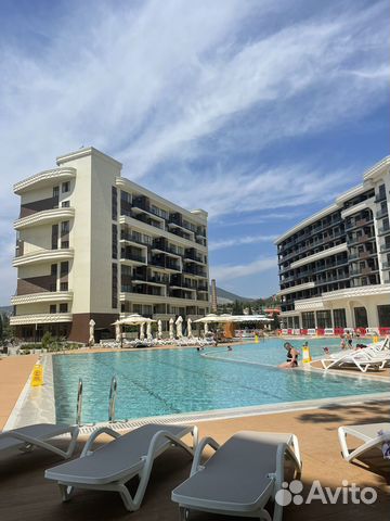 

Квартира-студия, 33 м², 2 кровати