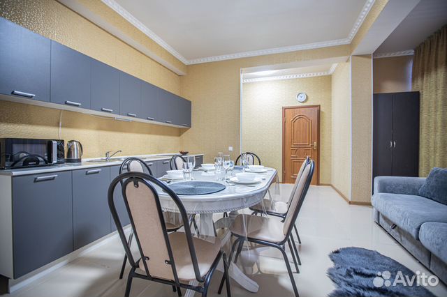 

1-к. квартира, 55 м², 3 кровати