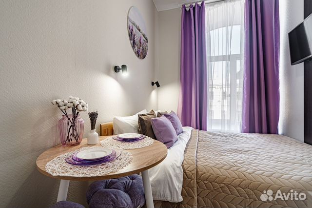 

Квартира-студия, 15 м², 1 кровать