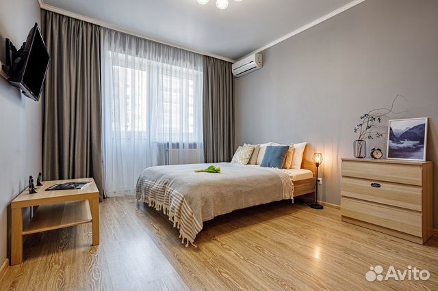 

1-к. квартира, 45 м², 2 кровати