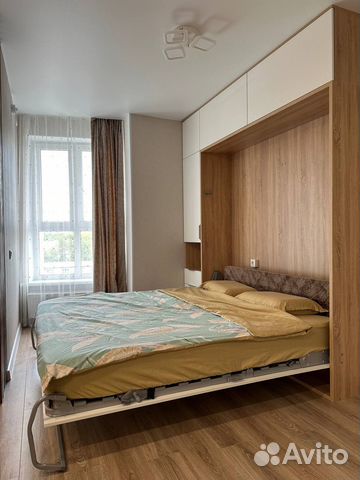 

Квартира-студия, 32 м², 2 кровати