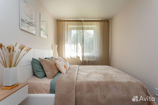 

2-к. квартира, 47 м², 2 кровати
