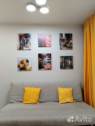

Квартира-студия, 26 м², 2 кровати