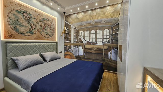 

1-к. квартира, 33 м², 2 кровати