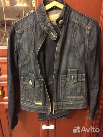 Джинсовый костюм 42-44 размер