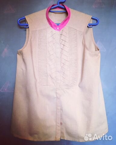 Дизайнерская блузка/рубашка р-р 44-46 Дизайнерская блузка/рубашка р-р 44-46