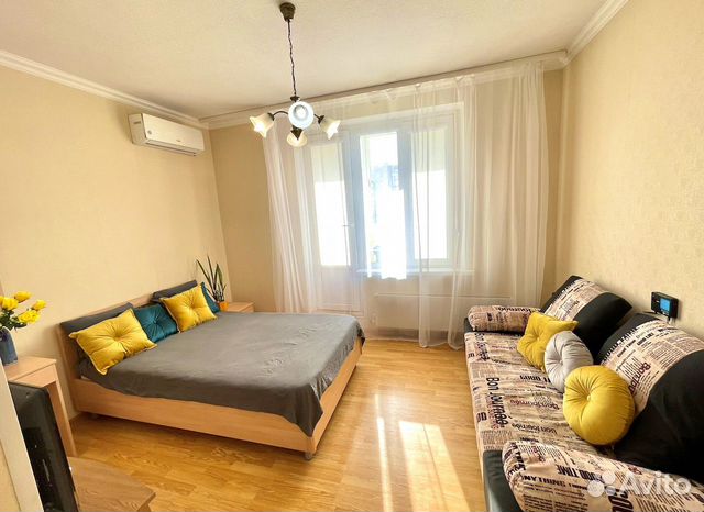 

Квартира-студия, 28 м², 2 кровати