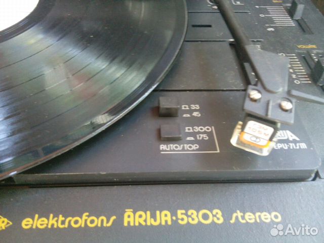 Проигрователь винила Elektrofon arija-5303 stereo Проигрователь винила Elektrofon arija-5303 stereo