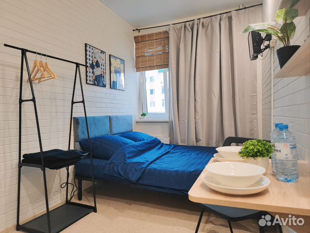

Квартира-студия, 15 м², 1 кровать