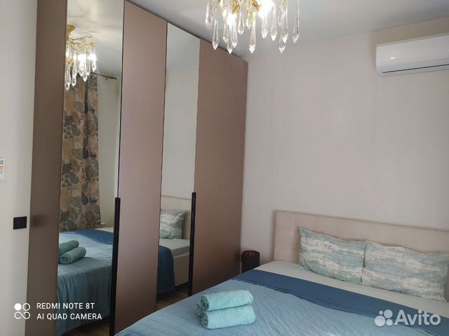 

1-к. квартира, 45 м², 2 кровати