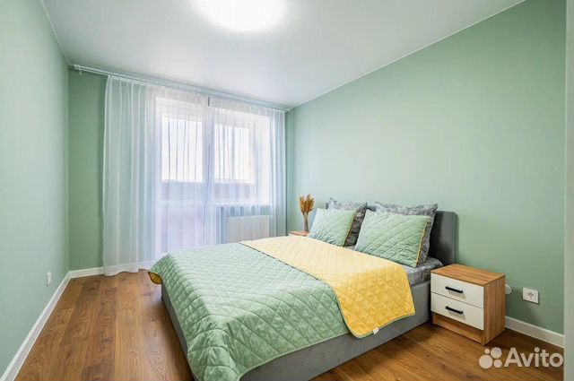 

1-к. квартира, 40 м², 2 кровати